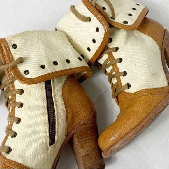 FRYE Julia Lace Up Boots - Picture 2 of 14